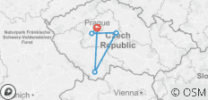  Das Beste aus Böhmen: Prag und UNESCO-Weltkulturerbe Rundreise (7 Tage) - 5 Destinationen 