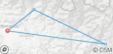  Pikey Peak Trek 4 Dagen - 4 bestemmingen 