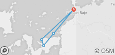  Komodo Kajakfahrt - 5 Tage - 5 Destinationen 