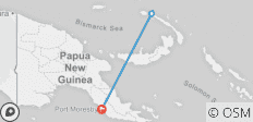  Papua-Neuguinea mit dem Kajak - 3 Destinationen 