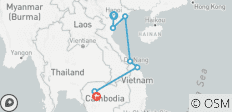  Heritage Trails of Vietnam and Cambodia In 14 Days - 8 destinations 