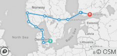  Von Kopenhagen nach Helsinki - 13 Destinationen 