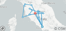  Country Roads of Umbria &amp; Tuscany (Small Groups) - 17 destinations 