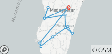  Madagascar South in the 4 corners - 12 destinations 