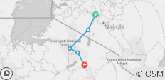  Safari von Kenia nach Tansania - Luxus -High End (10 Tage) - 5 Destinationen 