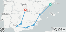  Hoogtepunten van Spanje (Kleine groepen, Zomer, 9 Dagen) - 8 bestemmingen 
