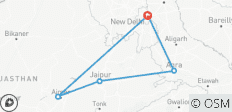  Le Triangle d\'Or et Pushkar : une délicieuse expédition au départ de Delhi - 5 destinations 