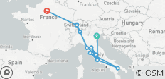  Rêve européen (petits groupes) - 13 destinations 