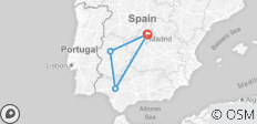  Spanien Rundreise ab Madrid: Caceres/Sevilla - 3 Tage - 4 Destinationen 