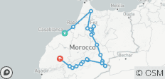  Casablanca to Marrakech: Culture, Color &amp; Traditions - 21 destinations 