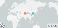  Budget Zijderoute Tour per Trein: Peking, Xian, Lanzhou, Labrang, Dunhuang, Turpan, Kashgar - 6 bestemmingen 