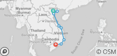  Backpacking Vietnam - Feel Free Travel - 8 destinations 