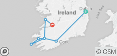  Kostprobe Irland (Tour C, 5 Tage/4 Nächte) - 8 Destinationen 