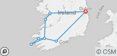  Taste of Ireland (Tour D) - 6 Days/5 Nights - 9 destinations 