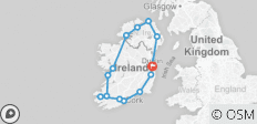  Abenteuerreise Irland (9 Tage/8 Nächte) - 14 Destinationen 