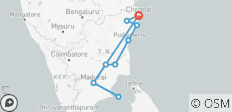  14 Days Romantic Tamil Nadu Tour Package (ALL INCLUSIVE) - 10 destinations 