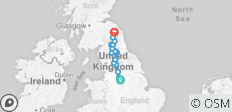  The Full Pennine Way - 13 destinations 