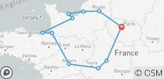  Circuito de lo mejor de Francia - 11 destinos 