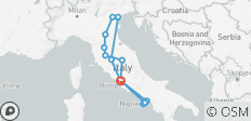  Italiaanse ontdekkingsreis - 14 bestemmingen 