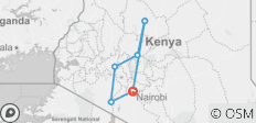  Super Kenyan Safari 8D/7N (Masai Mara, Lake Nakuru, Sweetwaters &amp; Samburu) - 6 destinations 