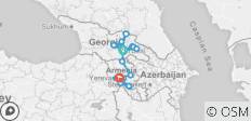  Rondreis in kleine groep door Georgië en Armenië - 25 bestemmingen 