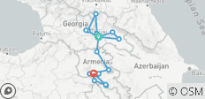  Circuit en petit groupe en Géorgie et en Arménie - 21 destinations 