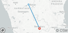  Hampi luxury Escape Tour - 3 destinations 