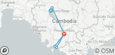  Südliches Kambodscha Entdeckungsreise - 7 Destinationen 