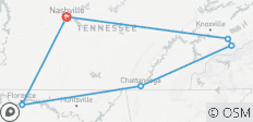  Circuit accompagné à Dollywood et Nashville - 6 destinations 