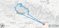  Annapurna Circuit en Tilicho Lake Trek - 20 bestemmingen 