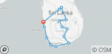  Traumreise durch Sri Lanka - 14 Destinationen 