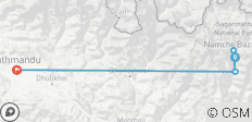  5 jours de Trek avec vue sur l\'Everest - 4 destinations 