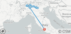  Oberitalienische Seen ab Rom - 5 Tage - 14 Destinationen 