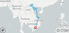  Vietnam 15 Days Super Save (Hanoi, Sapa, Ha Long Bay, Hue, Hoi An, Sai Gon, Mekong Delta) - 15 destinations 