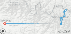  Trekking de 13 Días al Campamento Base del Everest - 12 destinos 