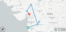  Lo más destacado de la India occidental - Bombay - Aurangabad - Udaipur - Ahmedabad y la Estatua de la Unidad - 7 destinos 