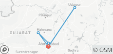  Ahmedabad &amp; Udaipur (5 Tage) - 6 Destinationen 