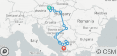  De Viena a Tirana: circuito por Europa central y los Balcanes en 14 días - 19 destinos 