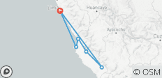  6 Tage - Lima - Huacachina inkl. Nazca Lines - 6 Destinationen 