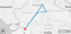  Das Goldene Dreieck - 4 Tage (von Ahmadabad) - 5 Destinationen 