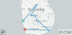  Grand Tour Sri Lanka : Colombo | Dambulla | Kandy | Nuwara Eliya | Yala | Bentota (All Inclusive Tour) - 8 destinations 