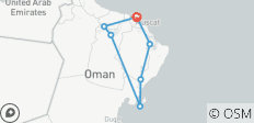  OMAN CROSSING DESERT &amp; MASIRAH ISLAND - 7 destinations 