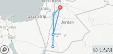  Nieuwjaar in Jordanië 4Dagen/3Nachten - 5 bestemmingen 