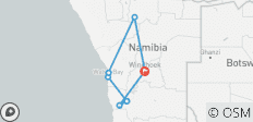  Aventure en Namibie - Confort - 5 jours / 4 nuits - 9 destinations 