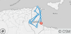  Tunesien Expedition 9 Tage/ 8 Nächte (Komfort) - 15 Destinationen 