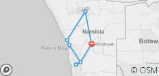  Luxe Motobike Nambiaans Avontuur 9D/8N - 8 bestemmingen 