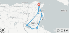  Desert Tour Kairouan to El Jem 3D/ 2N - 7 destinations 