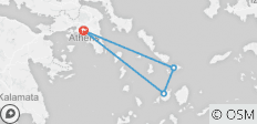  Cyclades Island Hopping: Athens, Mykonos and Paros - 4 destinations 
