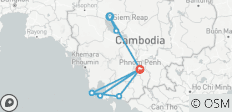  Aventure au Cambodge 12J/11N - 20 destinations 