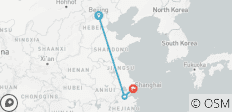  Gruppenurlaub Entdeckungsreise von Peking nach Shanghai 11T / 10N - 3 Destinationen 